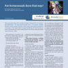 VoxBrief - February 2012 - Are Homosexuals Born That Way?